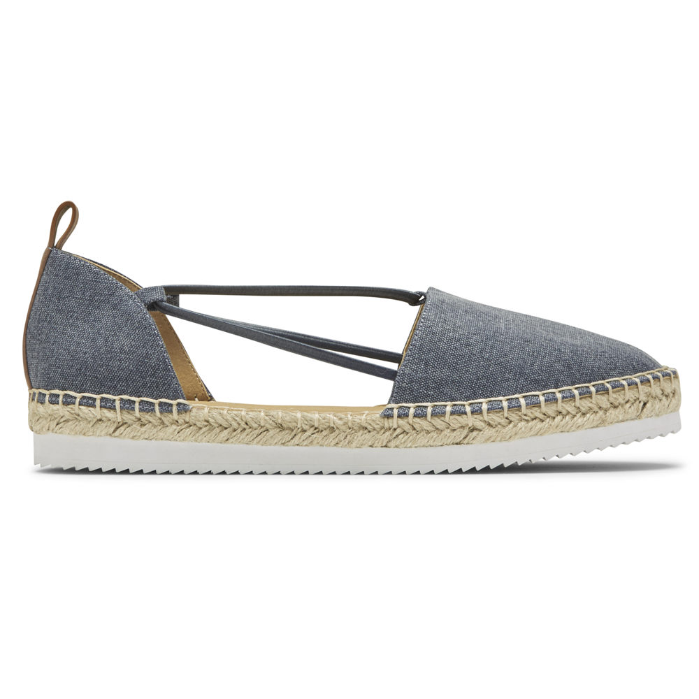 Rockport Slip-On For Womens Grey - Seaview Bungee - AI7869205